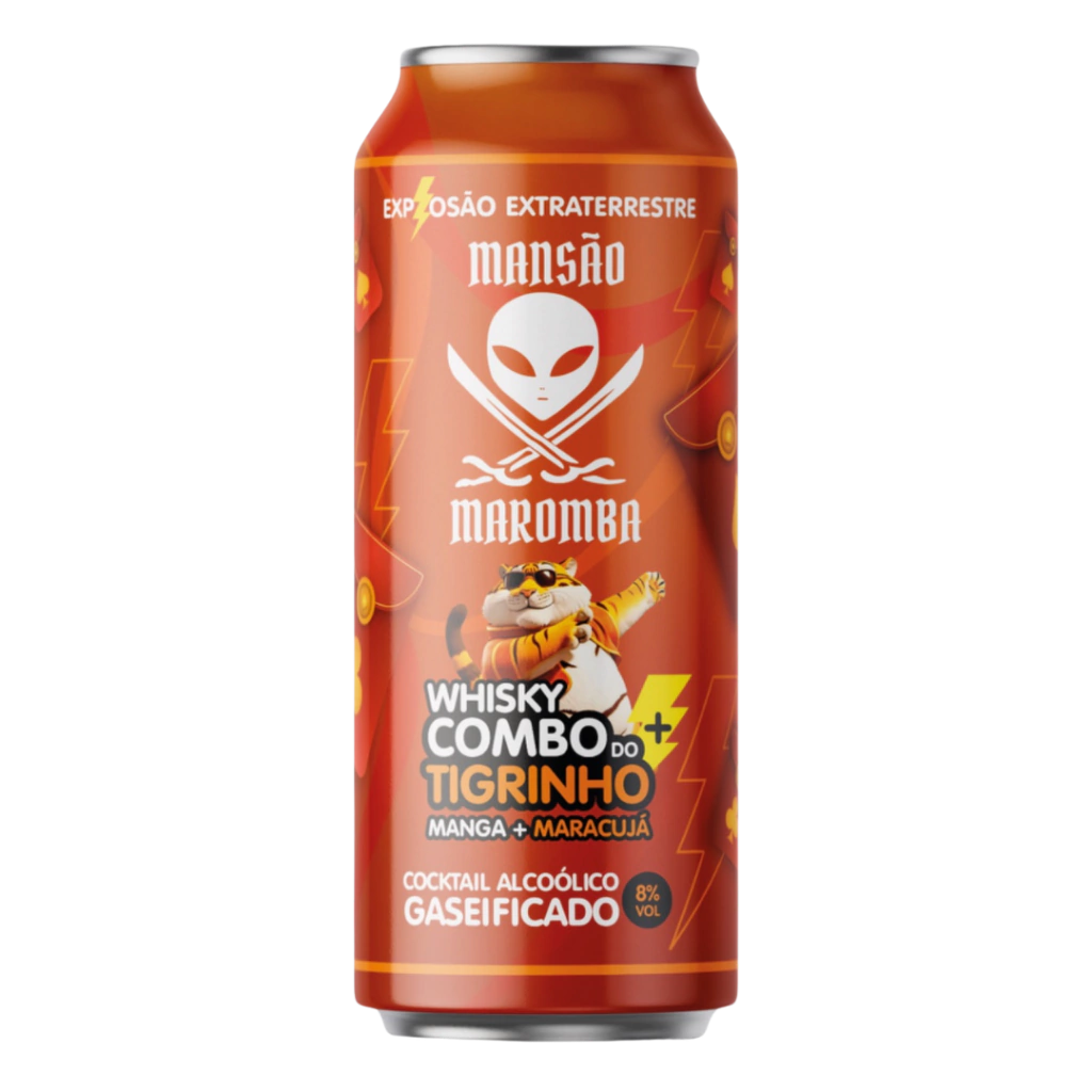 Whisky + Combo Tigrinho 473ml (6 unidades)